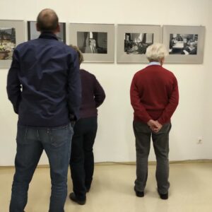 Mitglieder des Bürgerkomitees beim Besuch der Ausstellung am 25.11.2021