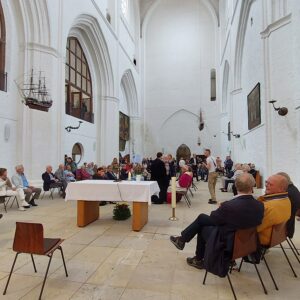 Ökumenische Andacht in der Petrikirche am Alten Markt in Rostock