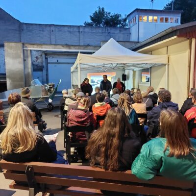 In Kooperation mit der Gedenkstätte Moritzplatz Magdeburg hat das Dokumentationszentrum Herrn Schlosser für die Kulturnacht gewinnen können.