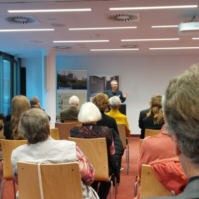 Begrüßung durch den Direktor der Stiftung Gedenkstätten, Herrn Dr. Kai Langer 