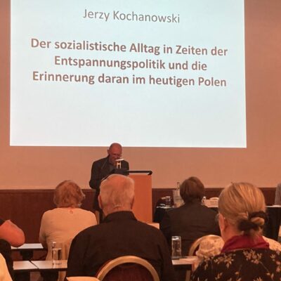 Prof. Dr. Jerzy Kochanowski (Universität Warschau)