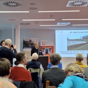 Begrüßung durch den Direktor der Stiftung Gedenkstätten Sachsen-Anhalt, Dr. Kai Langer