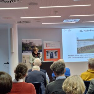 Grußwort durch die Landesbeauftragte von Sachsen-Anhalt, Frau Birgit Neumann-Becker