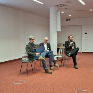 Podiumsgespräch mit Dr. Daniel Bohse, Prof. Dr. Tytus Jaskulowski und Felix Ludwig