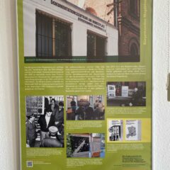Ergänzungstafel des Bürgerkomitees Magdeburg e.V.